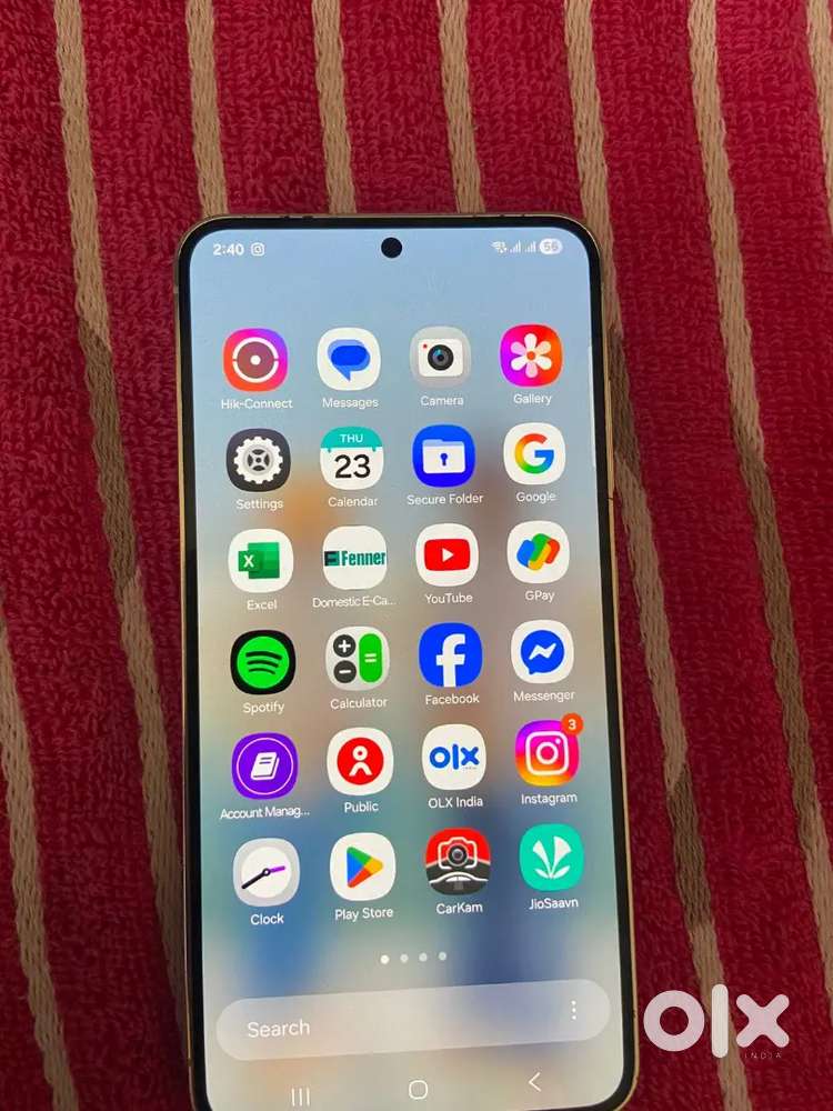 Samsung s23 very new condition 128gb call me only