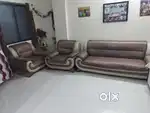 Good Quality Maharaja Sofa Set with Centre Glass Table