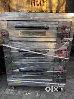 Bakery deck gas pizza oven used bakery equipments mixture