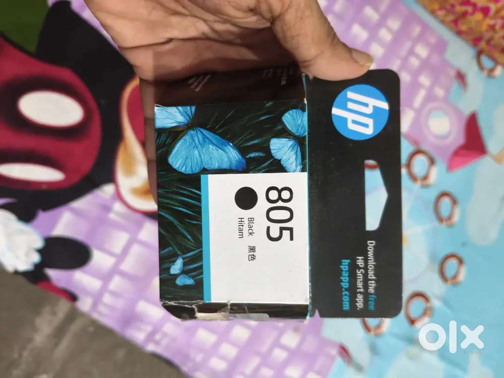 HP printer 805  black Hitam