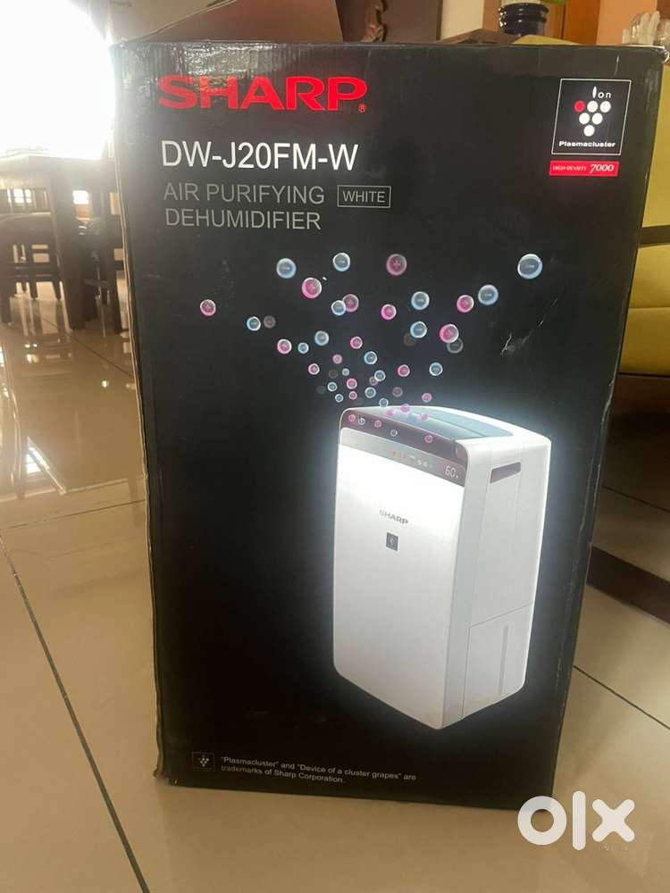 SHARP DW-J20FM-W Air Purifying Dehumidifier (White)