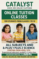 Online Tuition Available