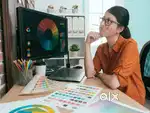 Want  Female Graphic Designer
