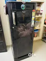 5 star whirlpool fridge 245 ltr @6500