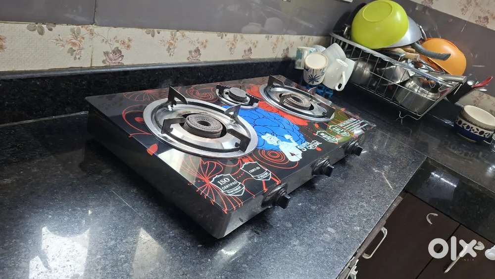 Gas stove 3 burner, fully Automatic