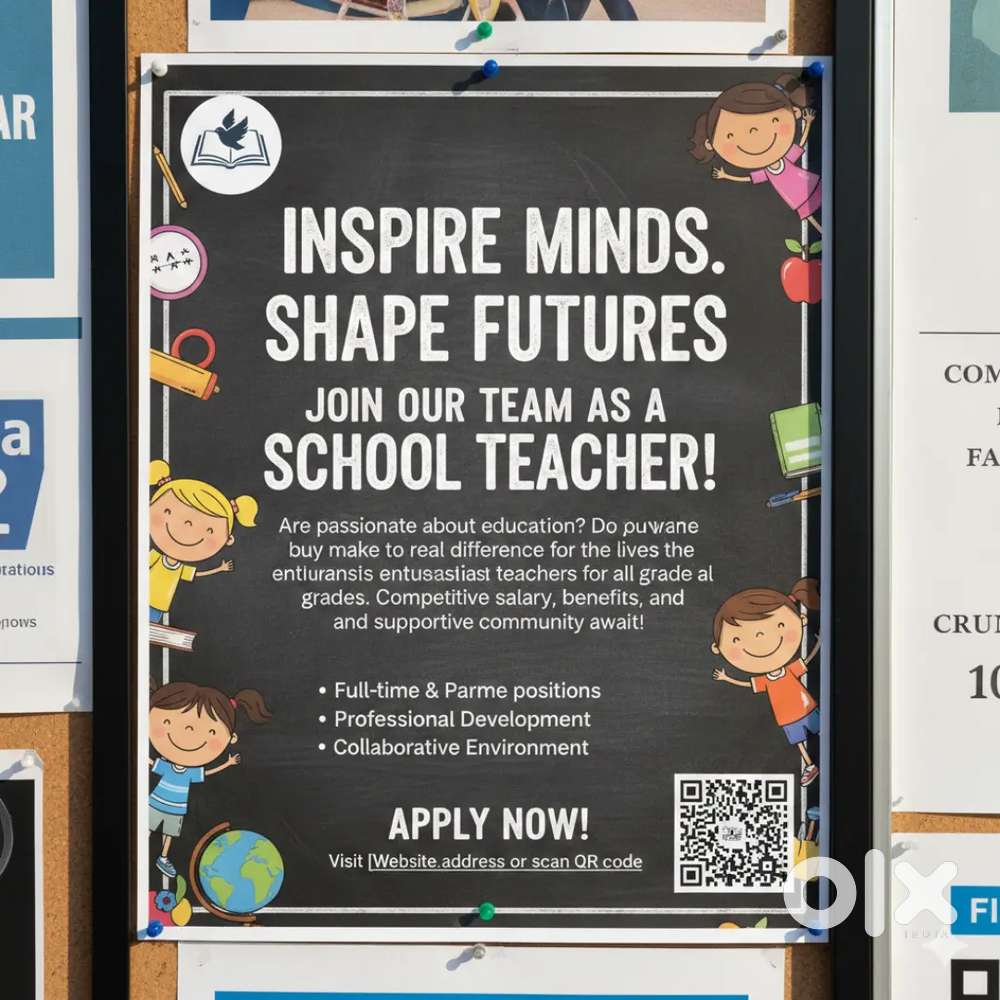 Teachers job opening
