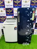 Samsung flower model fridge and lates model washing machine fre delive