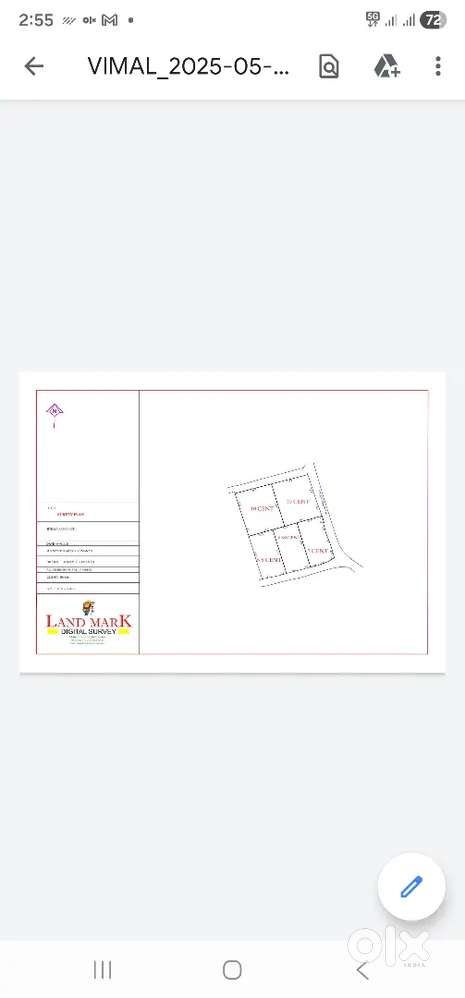 Plots for sale in kalathipaday kottayam