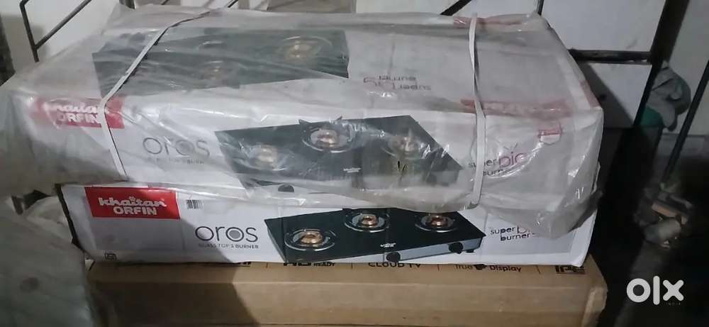 Khaitan Orfin 3 burner fans 3 stove