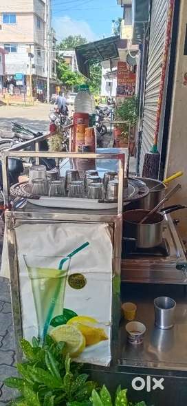 Tea stand for tea shop