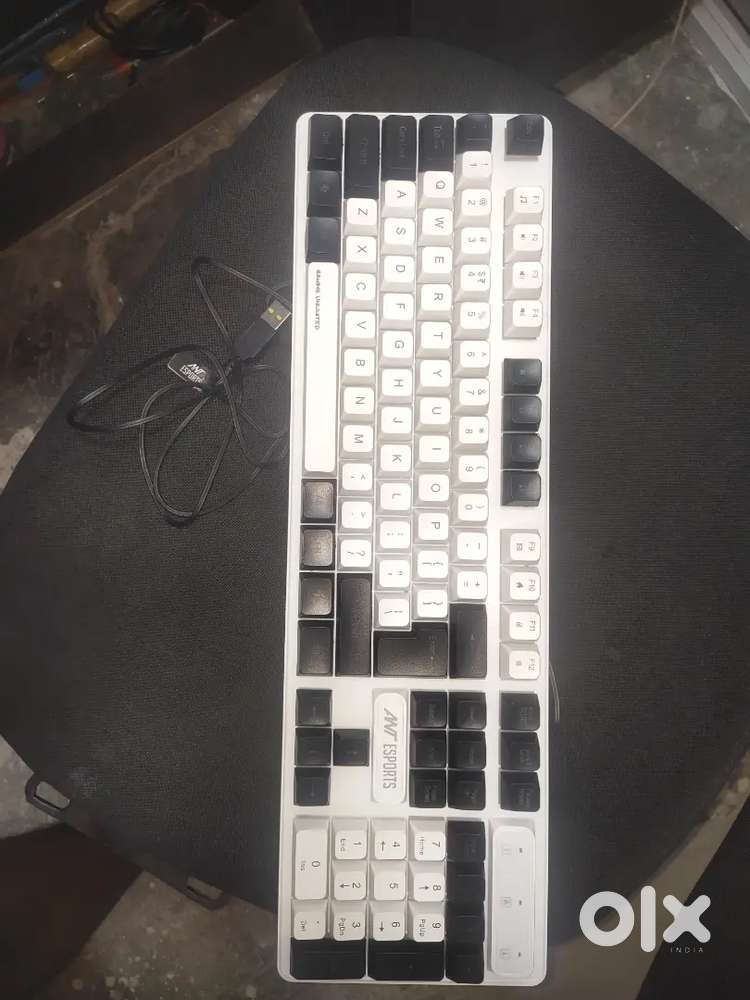 Keyboard and mouse with rgb light