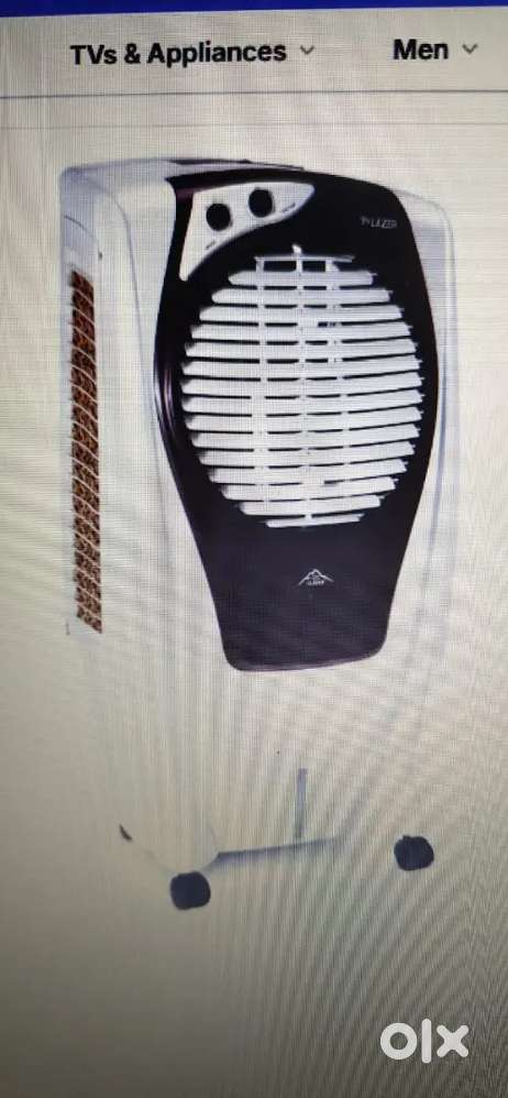 Lazer 55 L Desert Air Cooler (White, Brown, GLACIER)