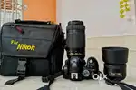 Nikon D5300 double lens 70-300mm & 50mm 1.8 urgent sell money problem
