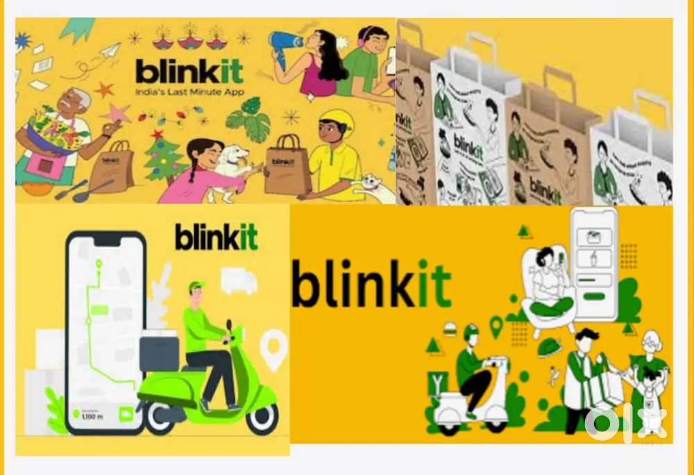 BLINKIT DELIVERY JOBS FREE JOINING BLINKIT DELIVERY PARTNER