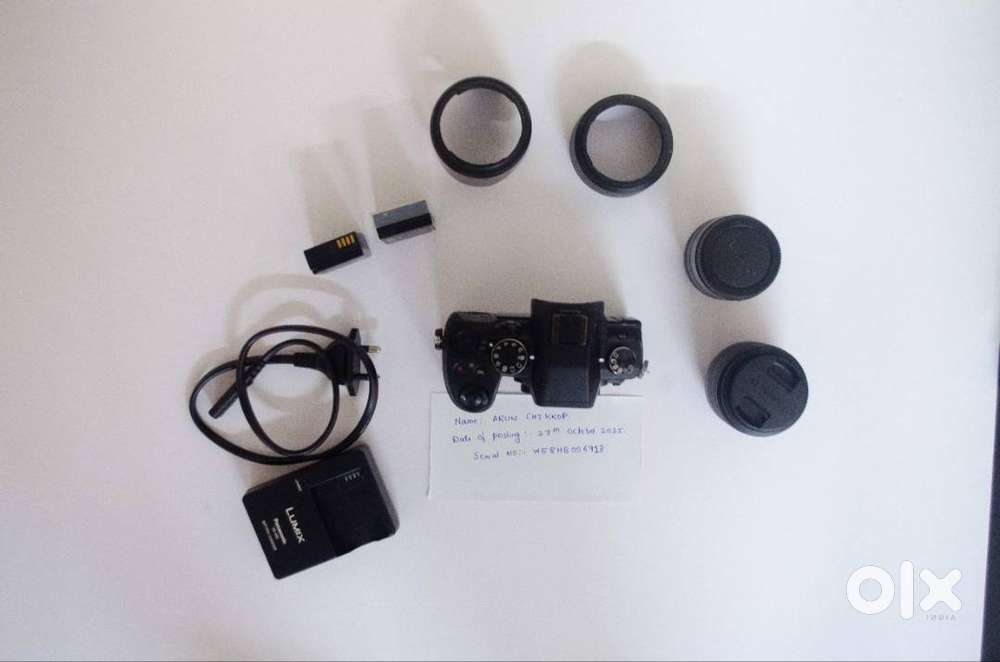 Lumix G85 4K (2 Lenses + 2 Original Batteries)