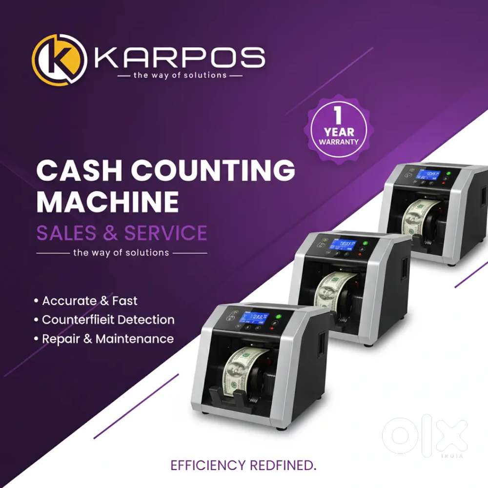 Cash counting machine for speed count AD NO: 202512022