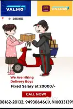 Supervisor & delivery boy's