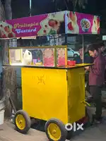 Stall / Cart / Gaada with Big Wheels & Axle for Easy Towing