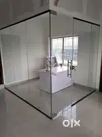 Brand new toughened glass partition