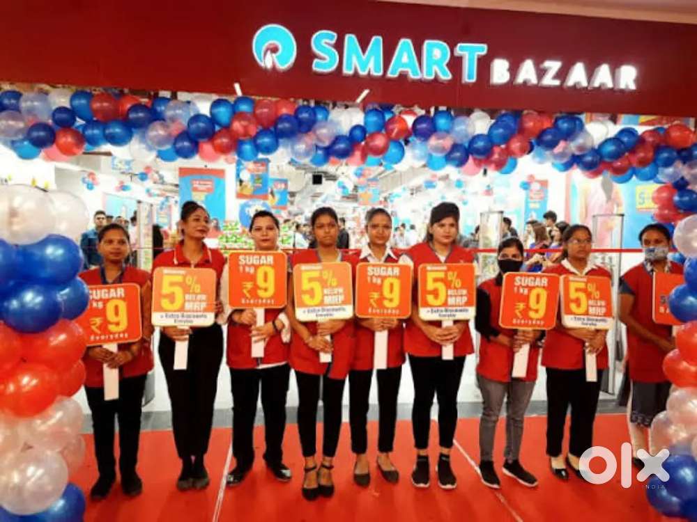 REQUIREMENT IN !! SMART BAZAAR !! SHOWROOM IN LUCKNOW AREA !!