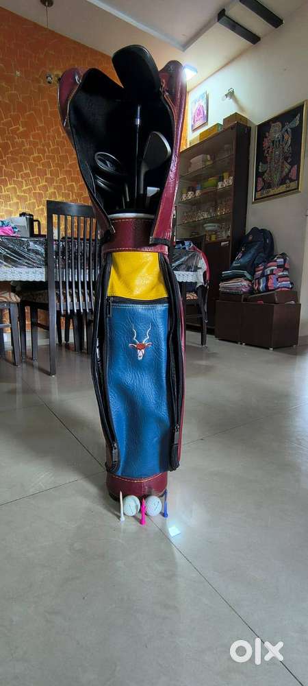 Kids Golf Set – 6 Metal Clubs + Carry Bag