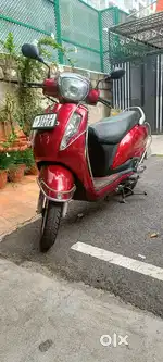 The Suzuki Acess 2017 Allow Wheels and Disk Brakes .
