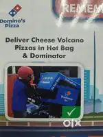 Dominos delivery boy pizza making