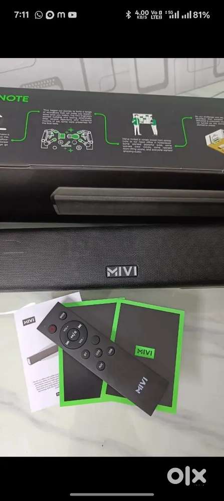 New Mivi sound bar