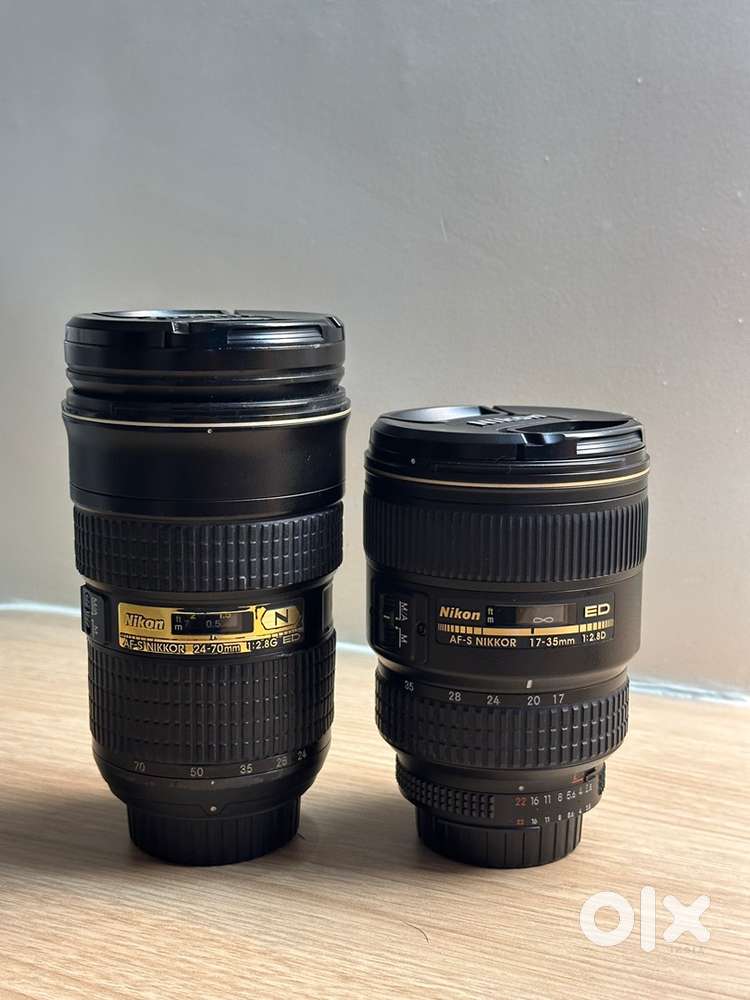 Nikon 24-70 f2.8 & Nikon 17-35 f2.8 combo