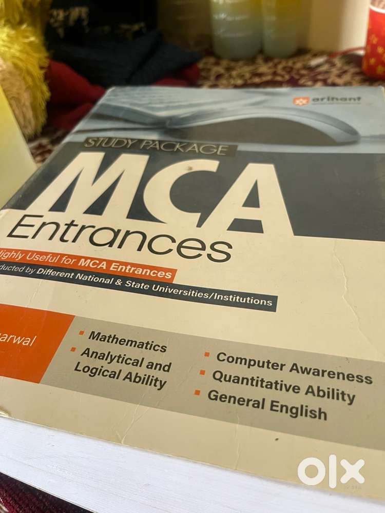 MCA entrance exam book
