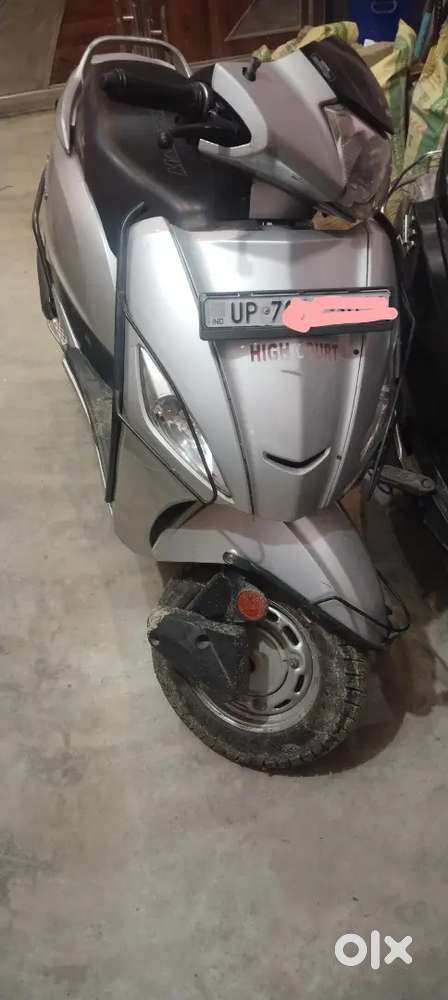 Silver and Black colour