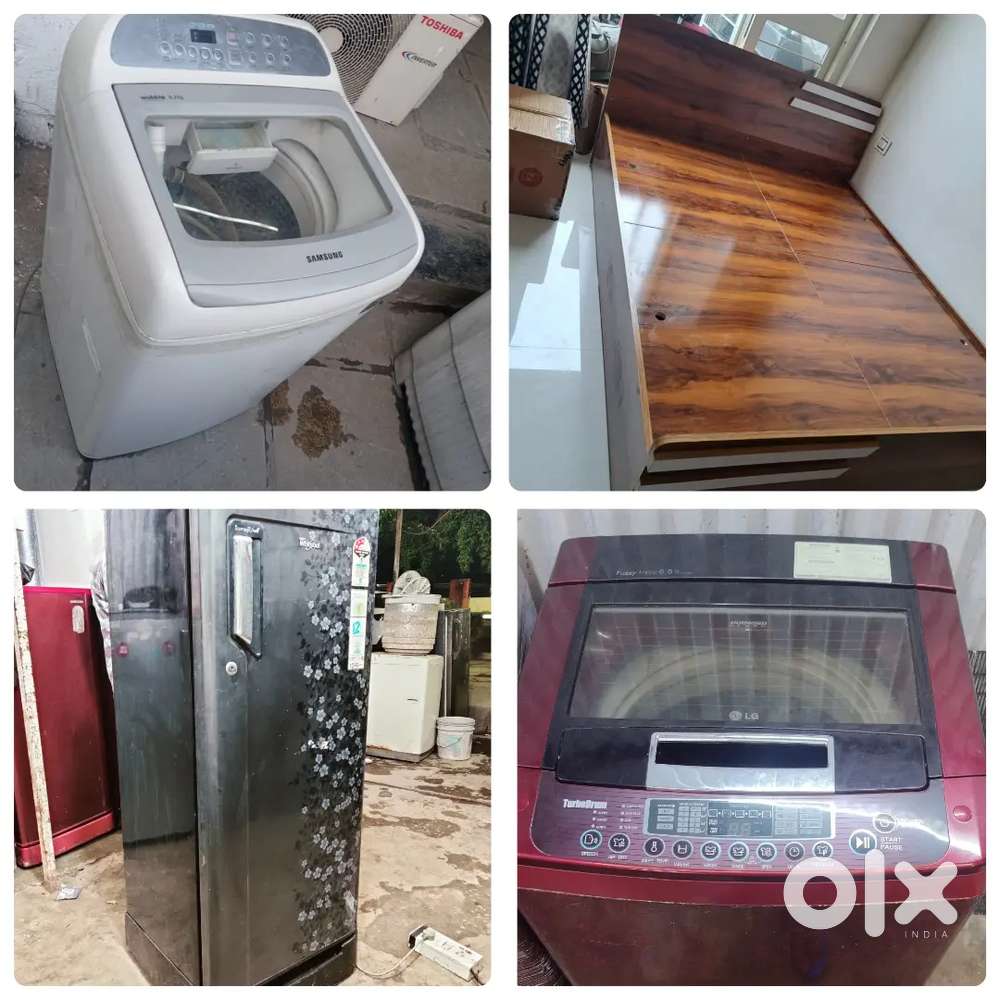 Fridge washing machine on rent