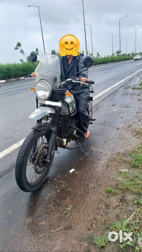 Beautiful Royal Enfield Himalayan 411 motorcycle