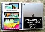 IPAD AIR M2 CHIP 13INCH WIFI UNUSED BRAND NEW
