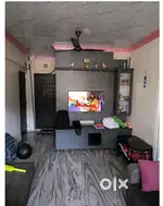 All title cleared, prime location 1bhk semi furnished flat
