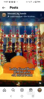 Laddu Gopal Jhoola and Power tools all brands new