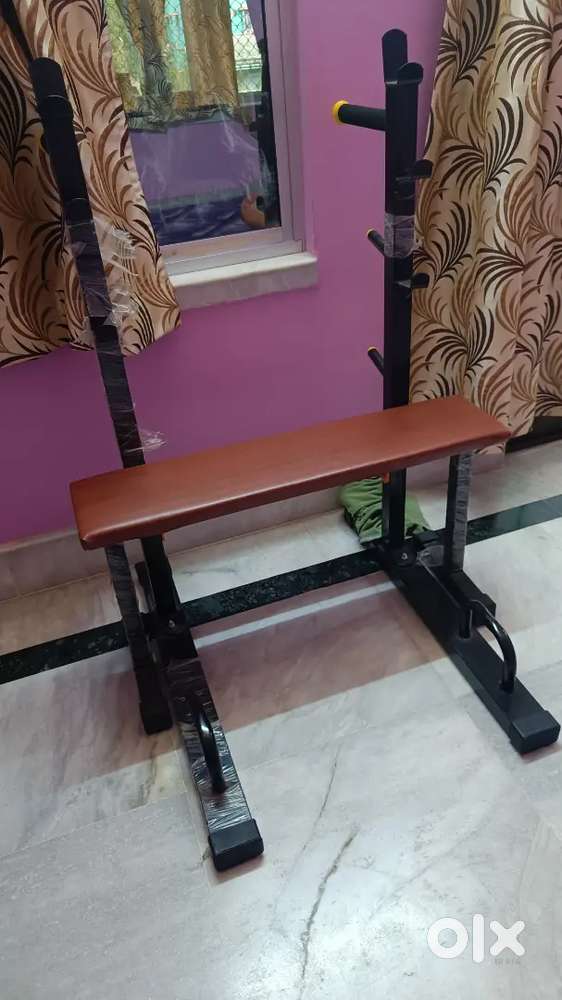 3 in 1 squat rack home gym with bench
