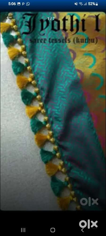 Making saree kuchu