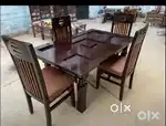 4 CHAIRS DINING TABLE AVAILABLE IN STARF FURNITURE