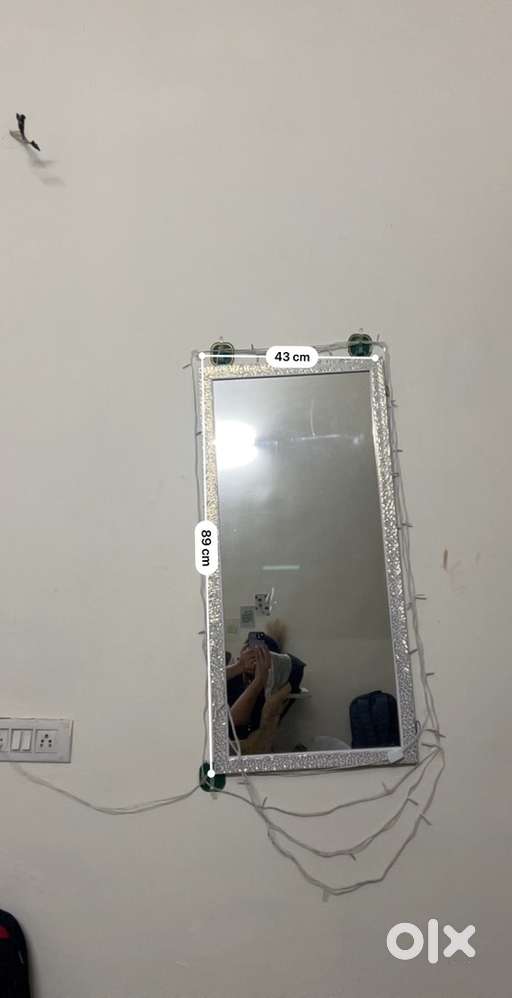 Mirror standing and hanging
