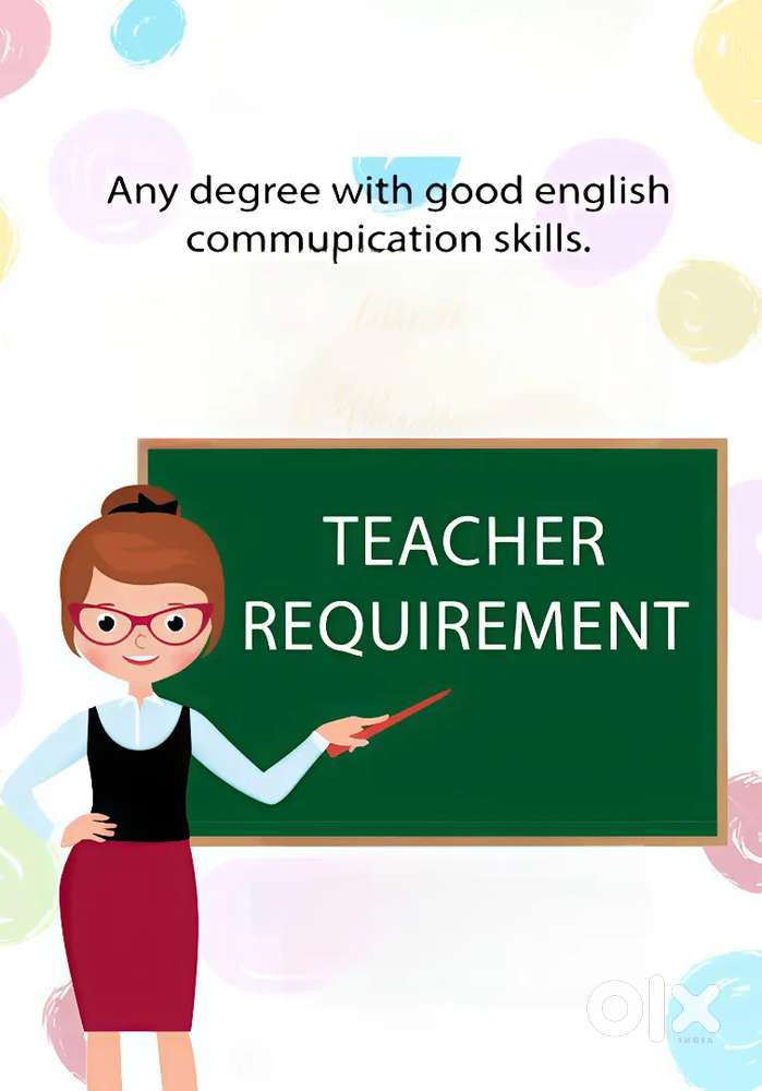 URGENT  TEACHER REQUIREMENT FOR CLASS 1 TO 5
