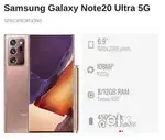 Samsung Note 20Ultra with Original S Pen -Perfect condition