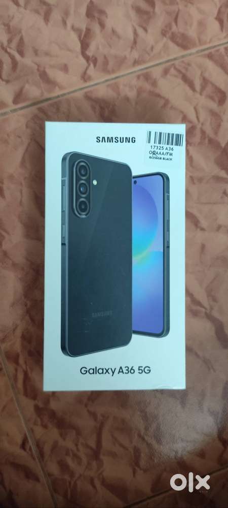 A36 5G 8GB /256 GB BLACK - BRAND NewEW