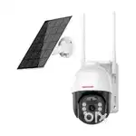 MANOMAY 4G Sim 4Mp Solar Powered CCTV Outdoor Security Camera