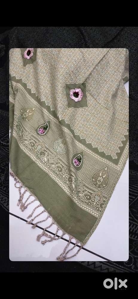 Hand embroidered shawl