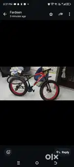 Fat bike 26 inch tyre