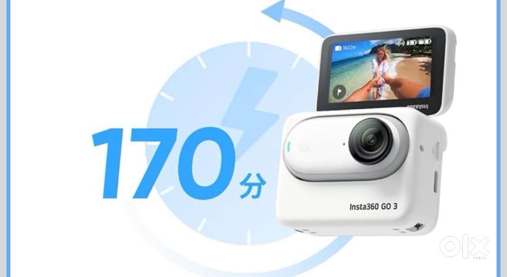 insta360 Go 3 (64Gb) - Small & Lightweight Action Digital Camera,