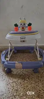 Baby walker with musical tones