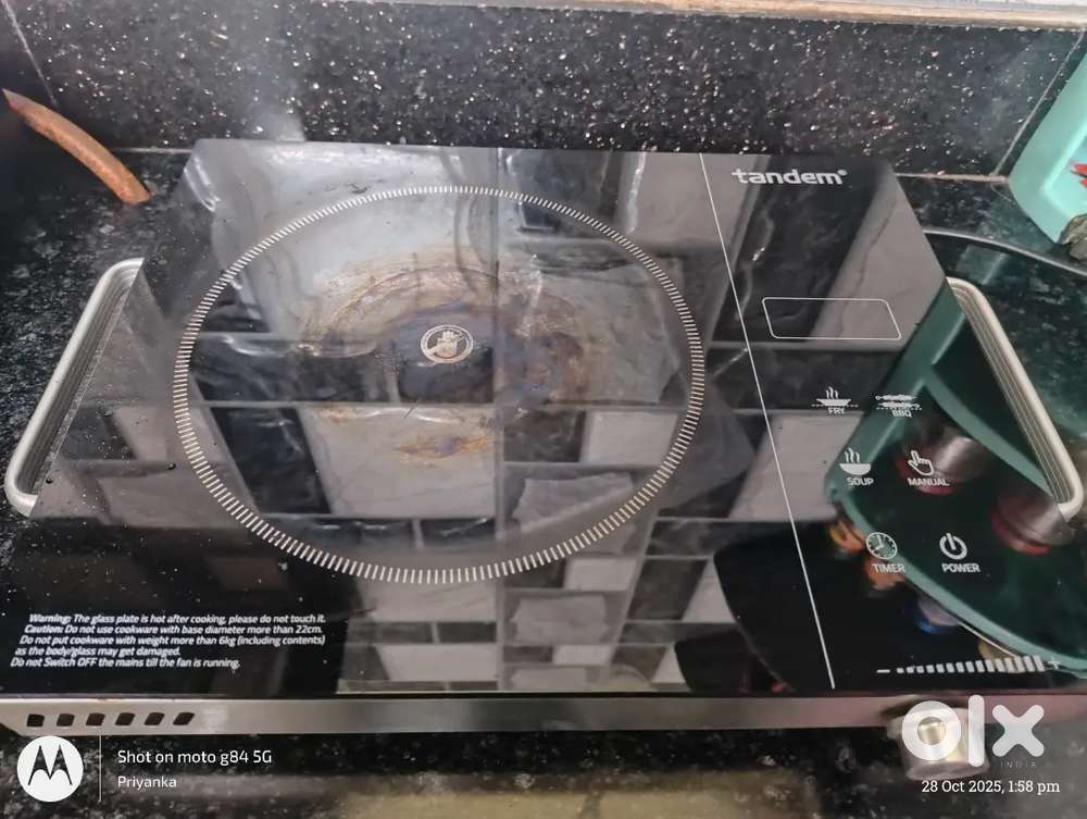 Heater induction cooktop