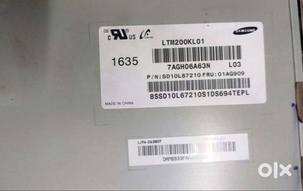 Samsung LTM200KL01 TFT-LCD display panel 01AG909